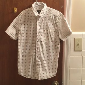 Boy’s size Medium Polka Dot Button Down Shirt